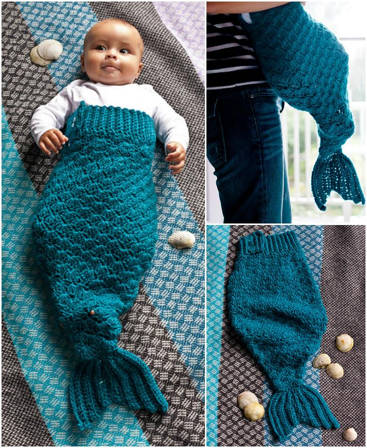 Crochet Mermaid Tail Blanket Patterns