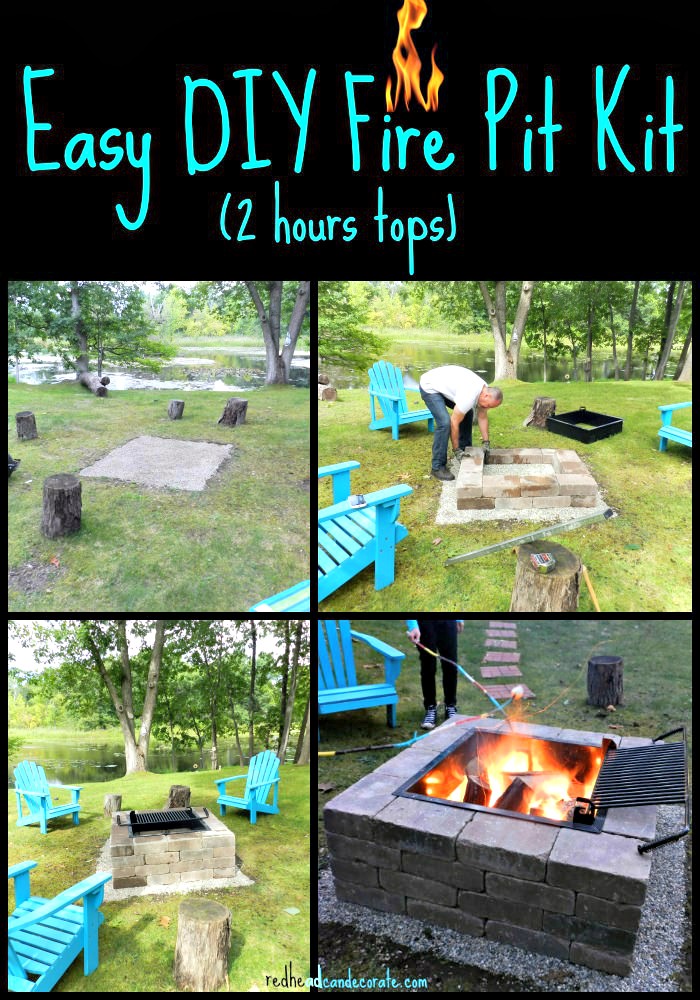 DIY Firepit Kit - DIY Fireplace Ideas