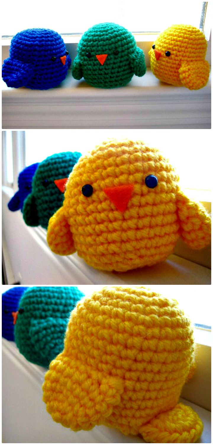 20 Free Crochet Bird Patterns Bird Amigurumi DIYnCrafty