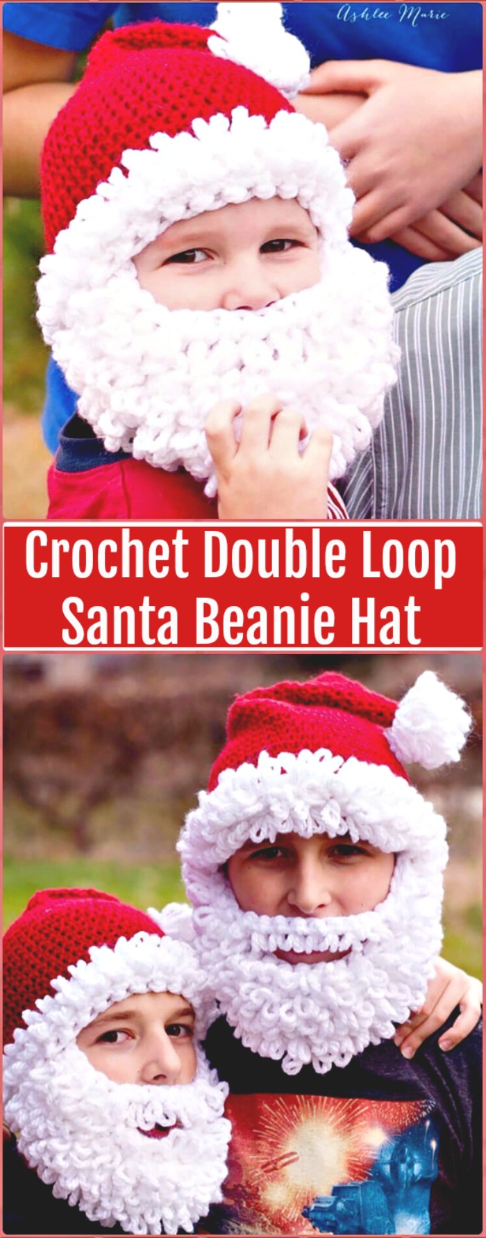 15 Free Crochet Christmas Hat Patterns • DIY & Crafts