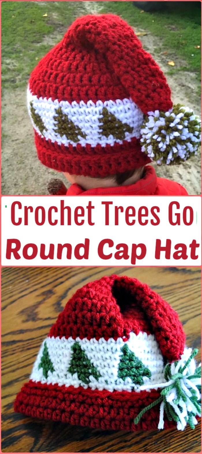 15 Free Crochet Christmas Hat Patterns • Diy And Crafts