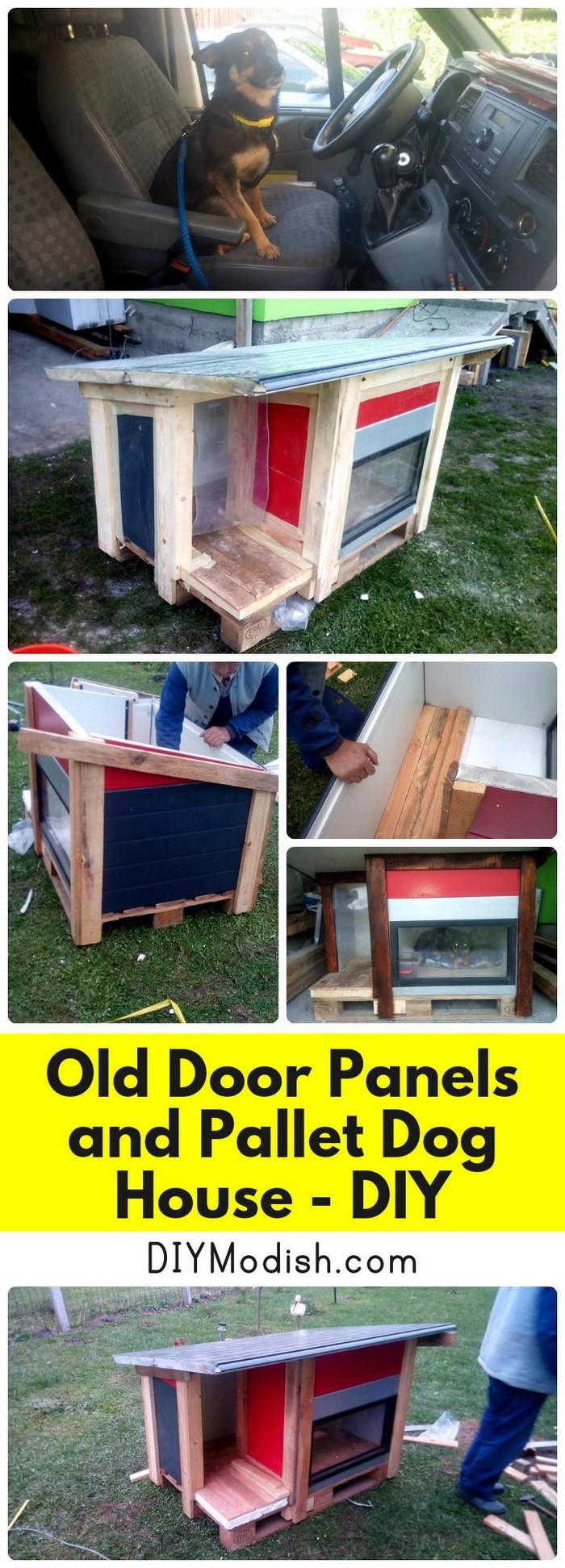 DIY Pallet Dog House - diy pallet ideas