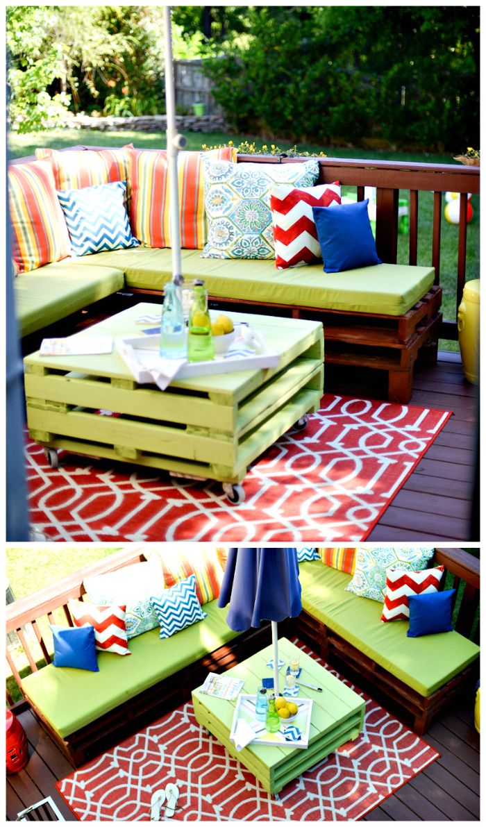 Pallet Sofa Makeover - diy pallet sofa | diy pallet sofa table | diy pallet sofa couch | diy pallet sofa outdoor