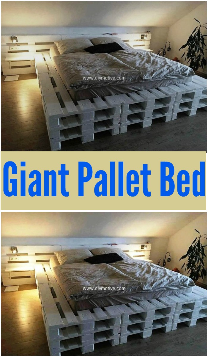 Giant Pallet Bed