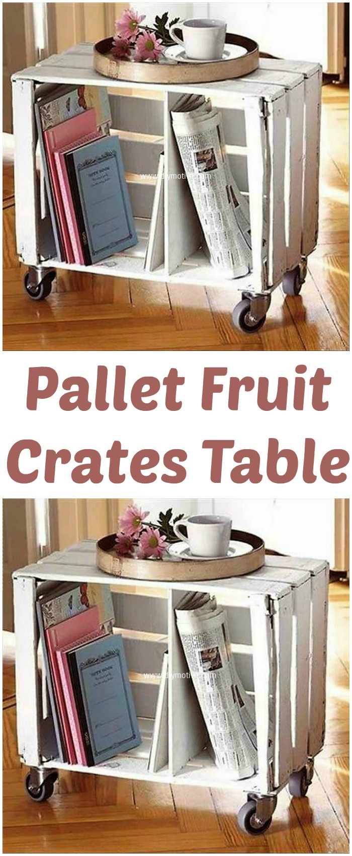 Pallet Fruit Crates Table