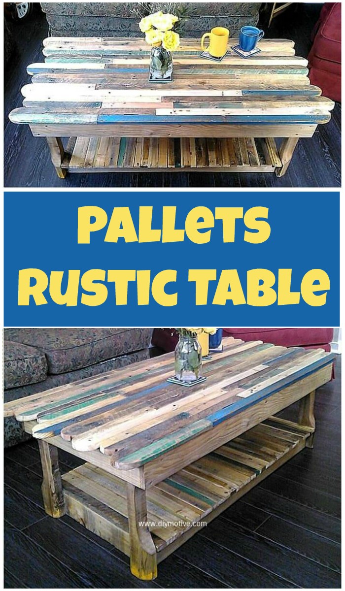 Pallets Rustic Table