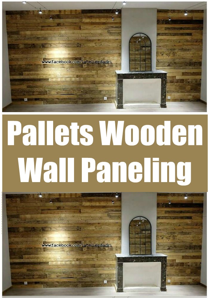 Pallets Wooden Wall Paneling