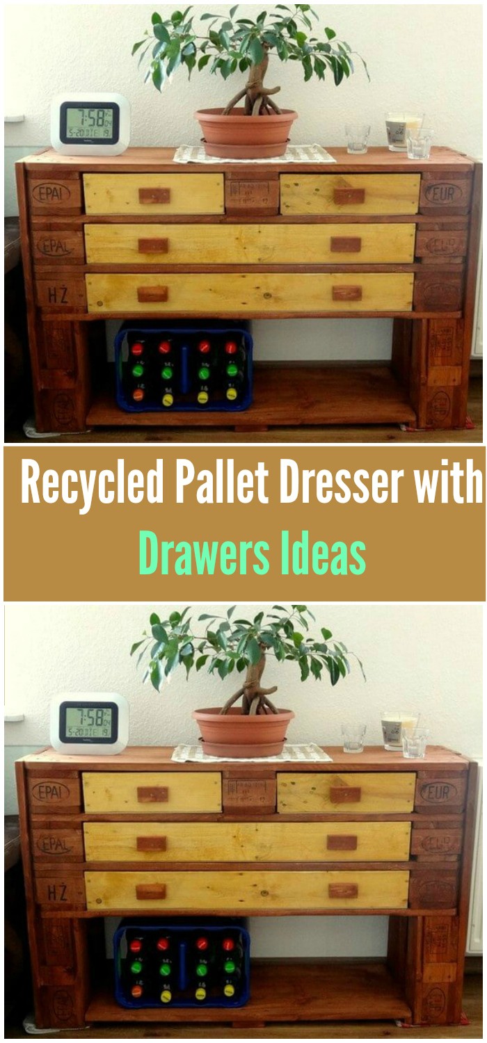 Recycled Pallet Dresser