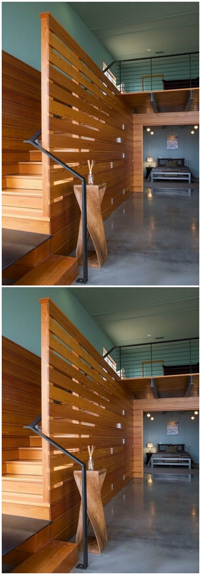 Wooden Pallet Stairs