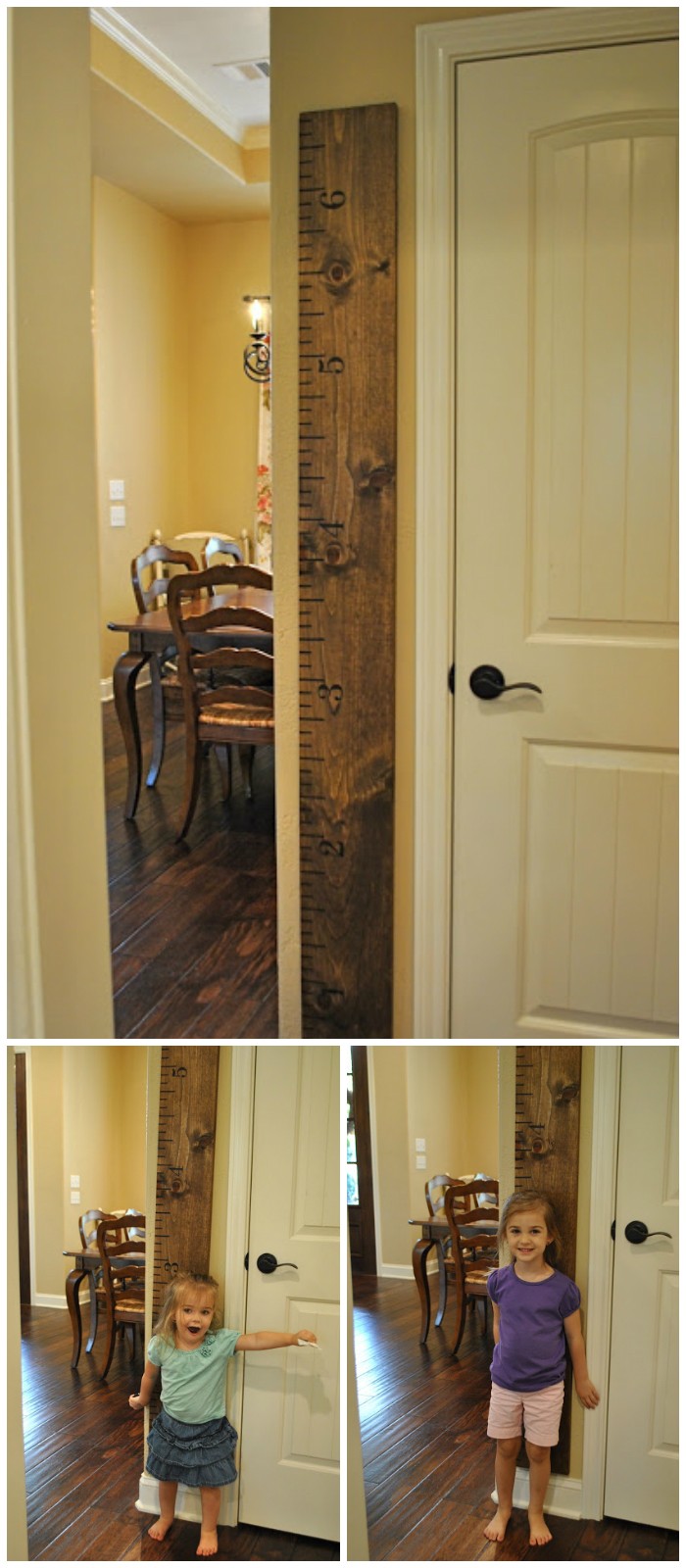 DIY Ruler Growth Chart