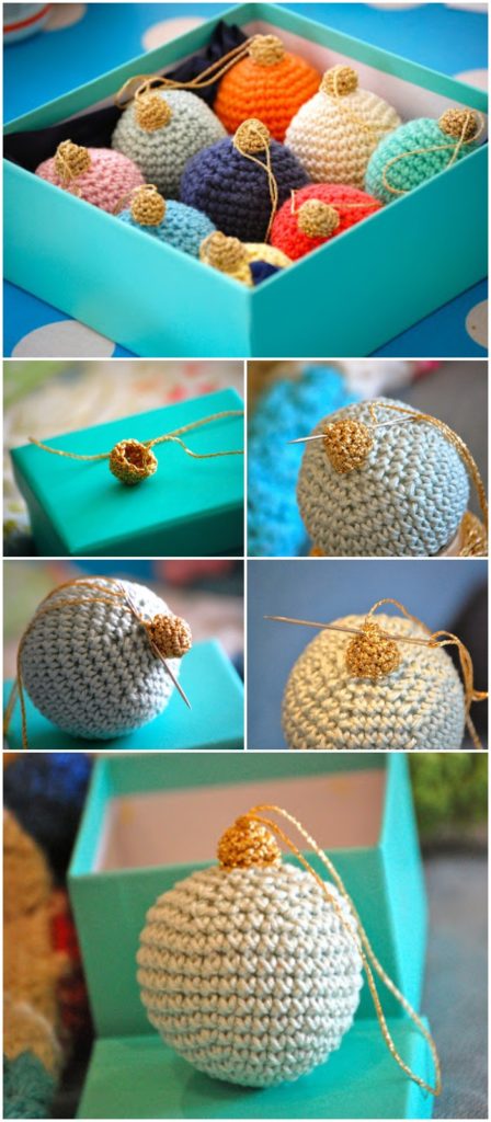 Crochet Christmas Ornaments - Free Patterns and Tutorials