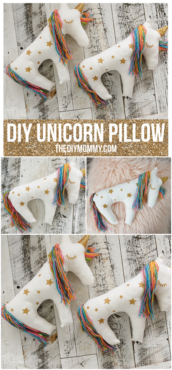 Make a Unicorn Plush Pillow with the Cricut Explore Air