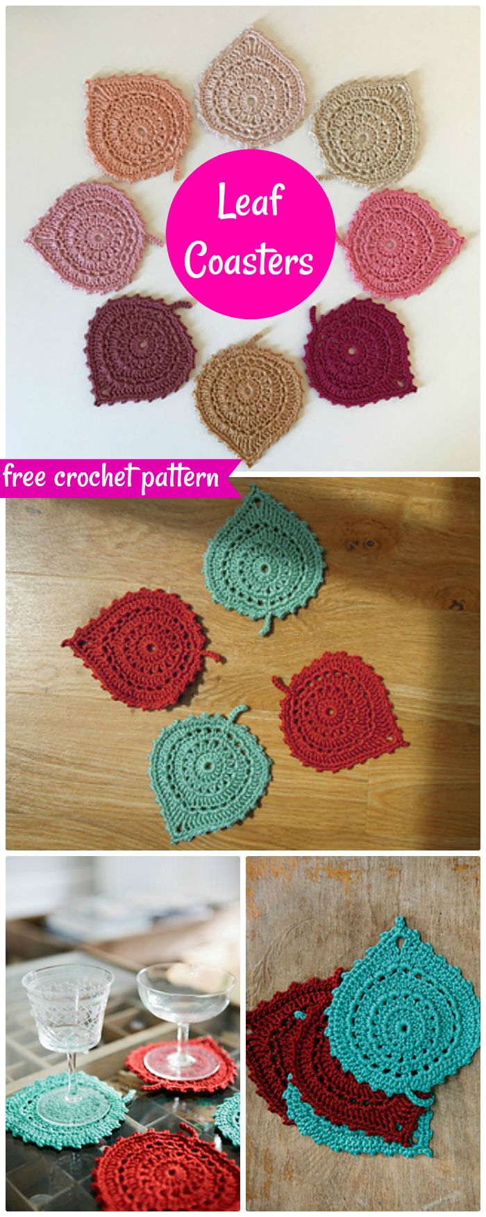 40+ Free Crochet Coaster Patterns • DIY & Crafts