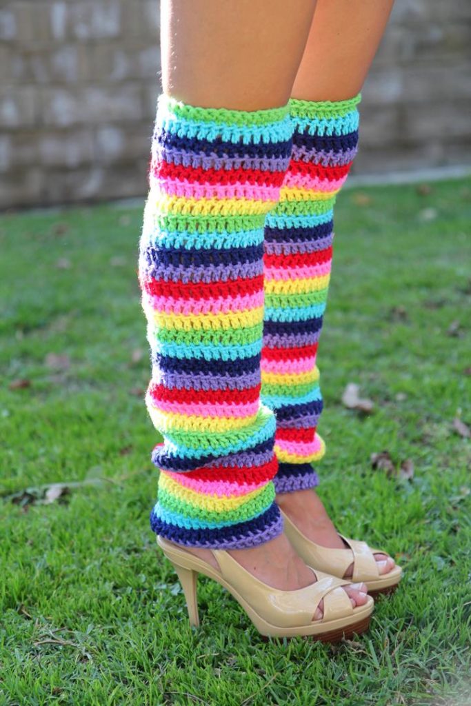 30 Free Patterns To Make Crochet Leg Warmer DIYnCrafty