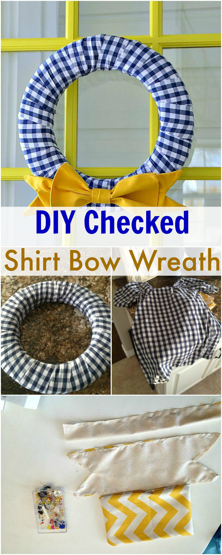 Step By Step DIY Wreath Bow