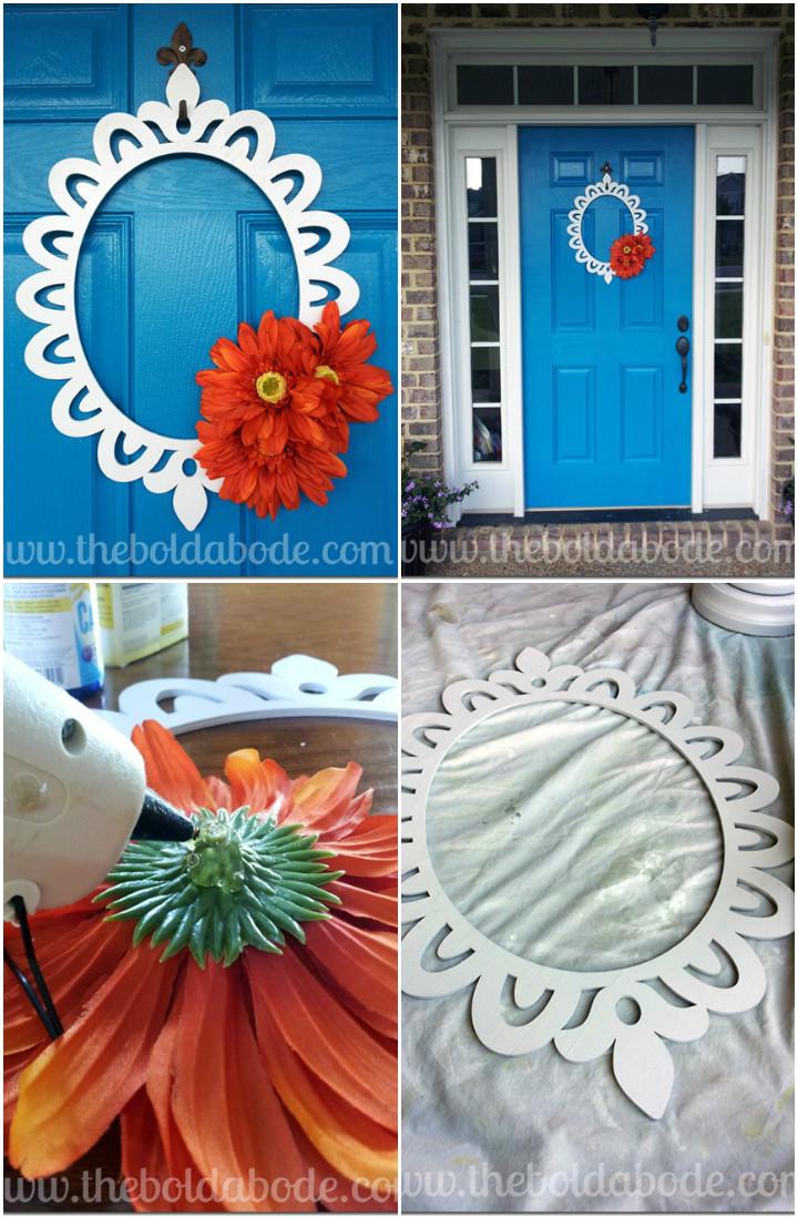 DIY Daisy Wreath