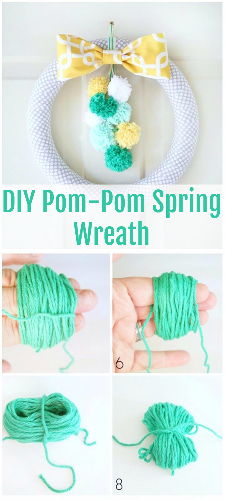 DIY Easy Spring Wreath