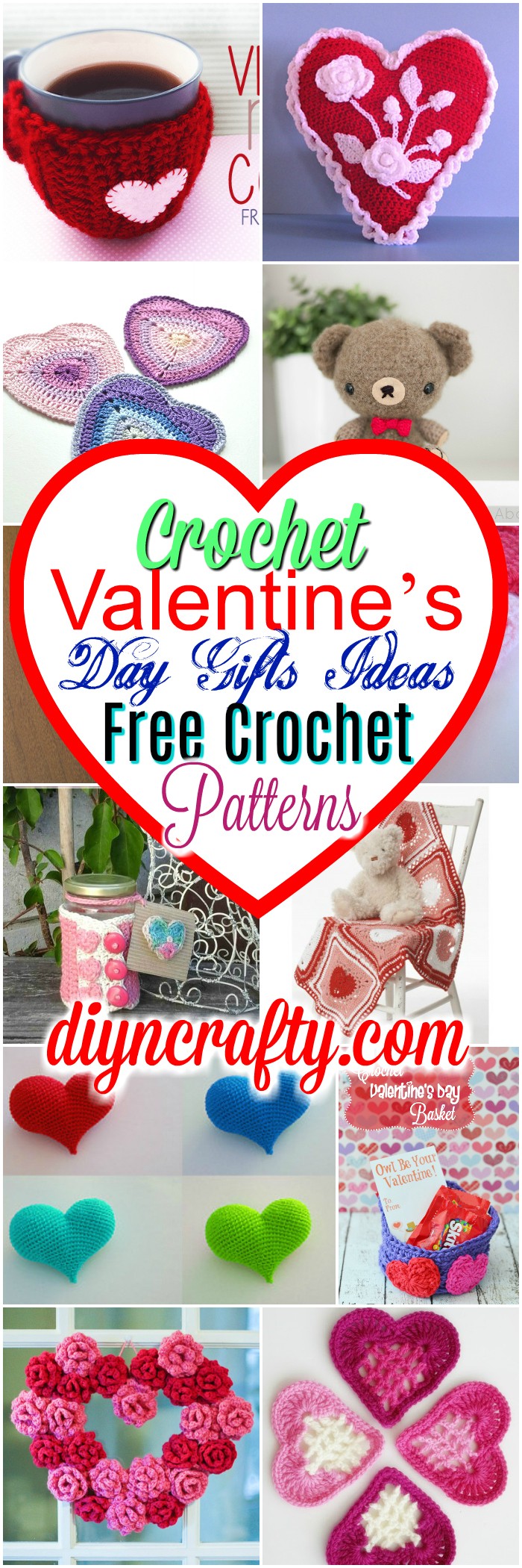 Crochet Valentine’s Day Gifts Ideas Free Crochet Patterns • DIY & Crafts