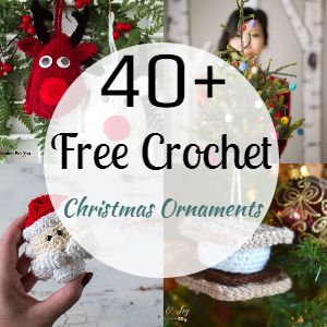 40 Free Crochet Christmas Ornaments Diy Crafts