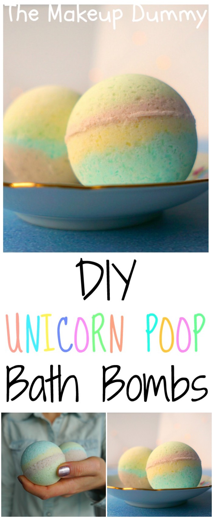  Poop Bath Bombs + VIDEO-TUTORIAL