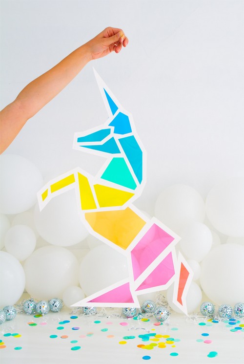 Diy ‘stained Glass Unicorn