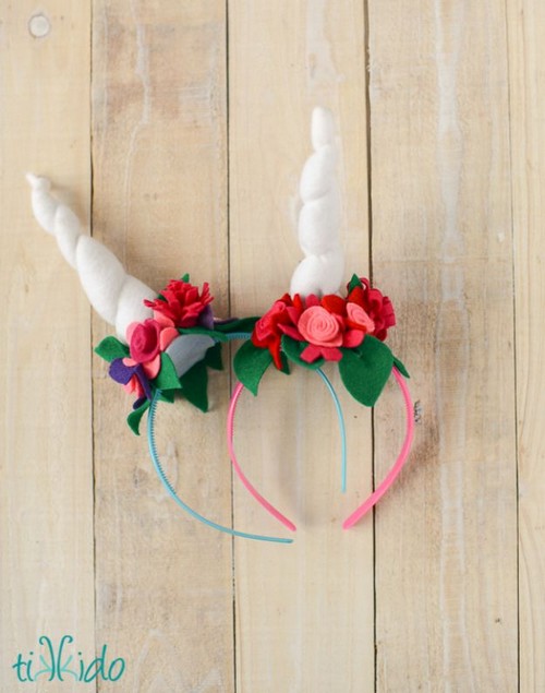 Easy Felt Unicorn Horn Headband