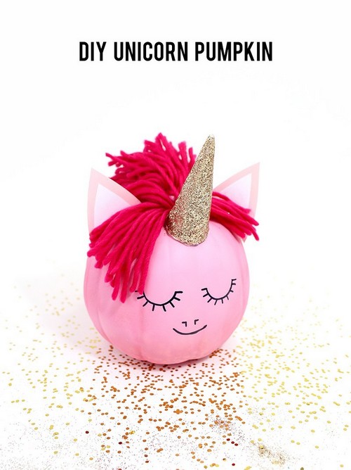 How To Make A Unicorn Pumpkin