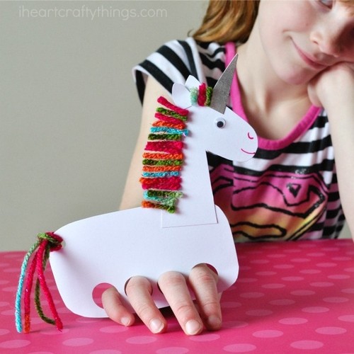 Incredibly Cute And Playful Unicorn Puppets