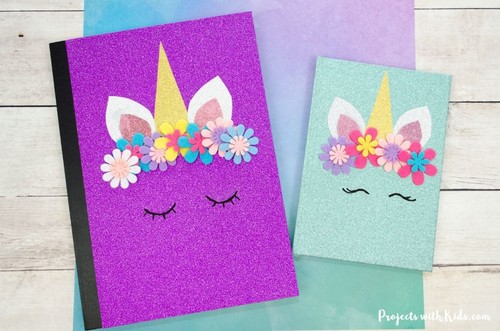 The Most Adorable Diy Unicorn Notebook