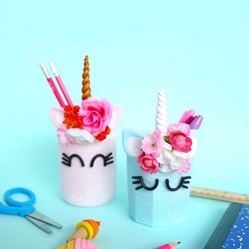 Unicorn Mason Jars