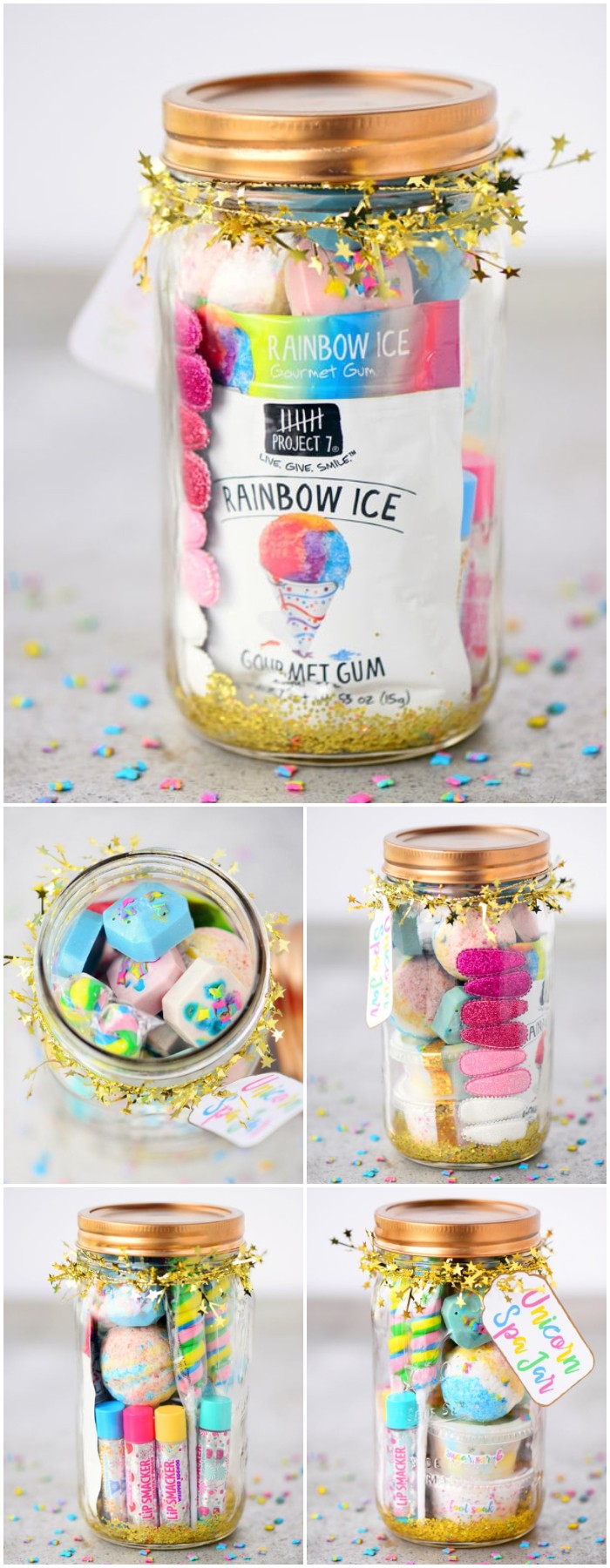 Adorable crafty Spa Jar