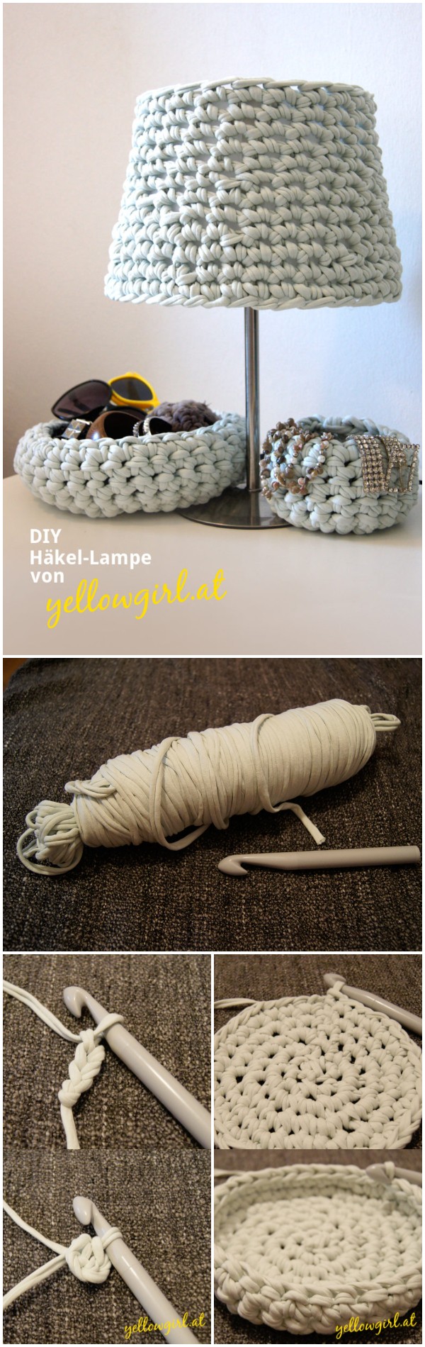 12 Free Crochet Lampshade Patterns DIYnCrafty