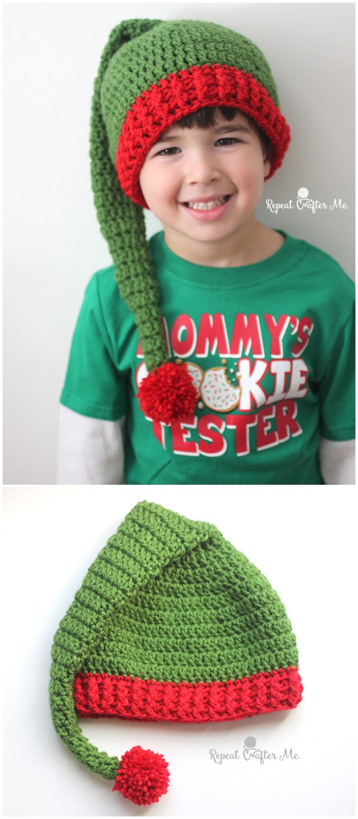 20 Free Crochet ELF Hat Patterns - DIYnCrafty