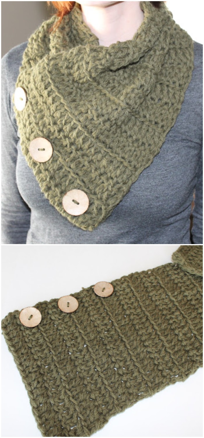 Crocheted Cowl Tutorial