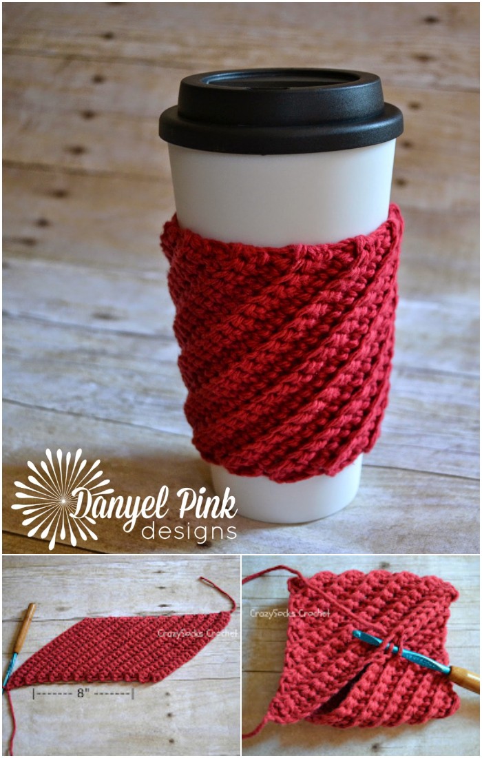 Crooked Coffee Cozy