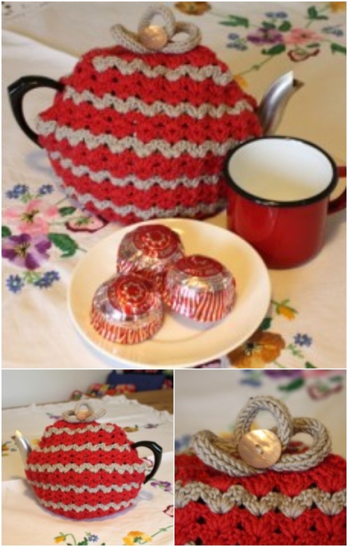 Free Pattern Caravan Teacosy