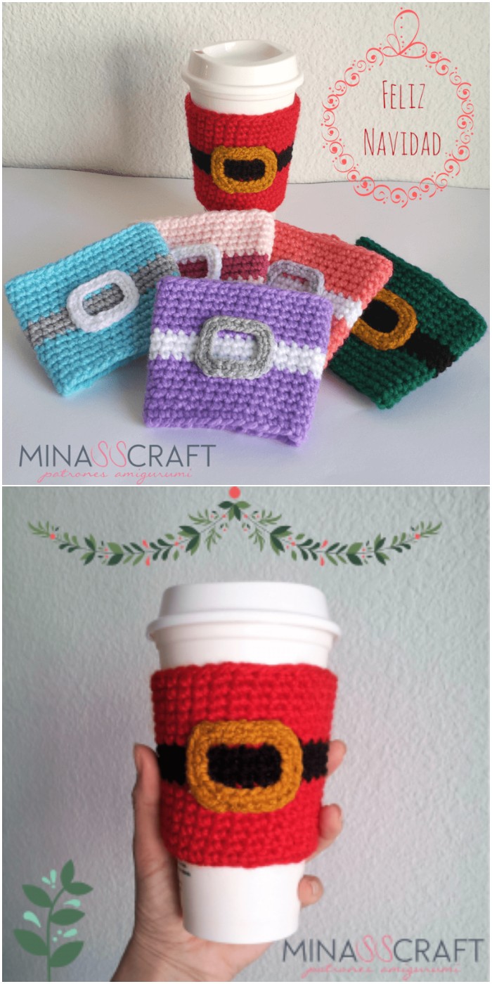 Santa Claus Cup Cozy