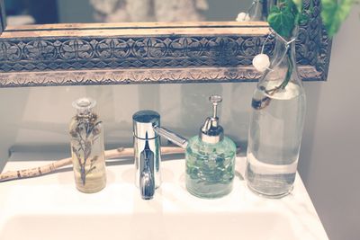 A Pretty Update To Your Bathroom With Soap Dispenser Idea