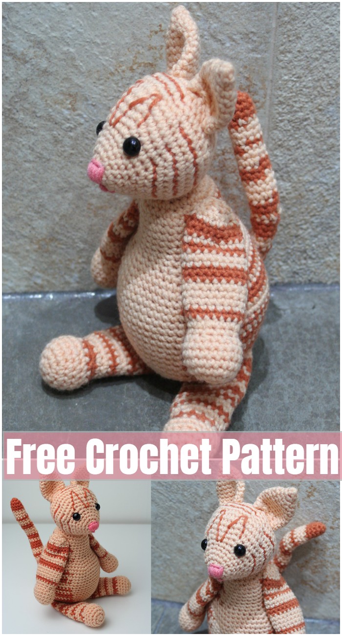 45 Easy Free Crochet Cat Patterns • DIY & Crafts