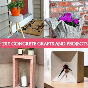 DIY Concrete Crafts