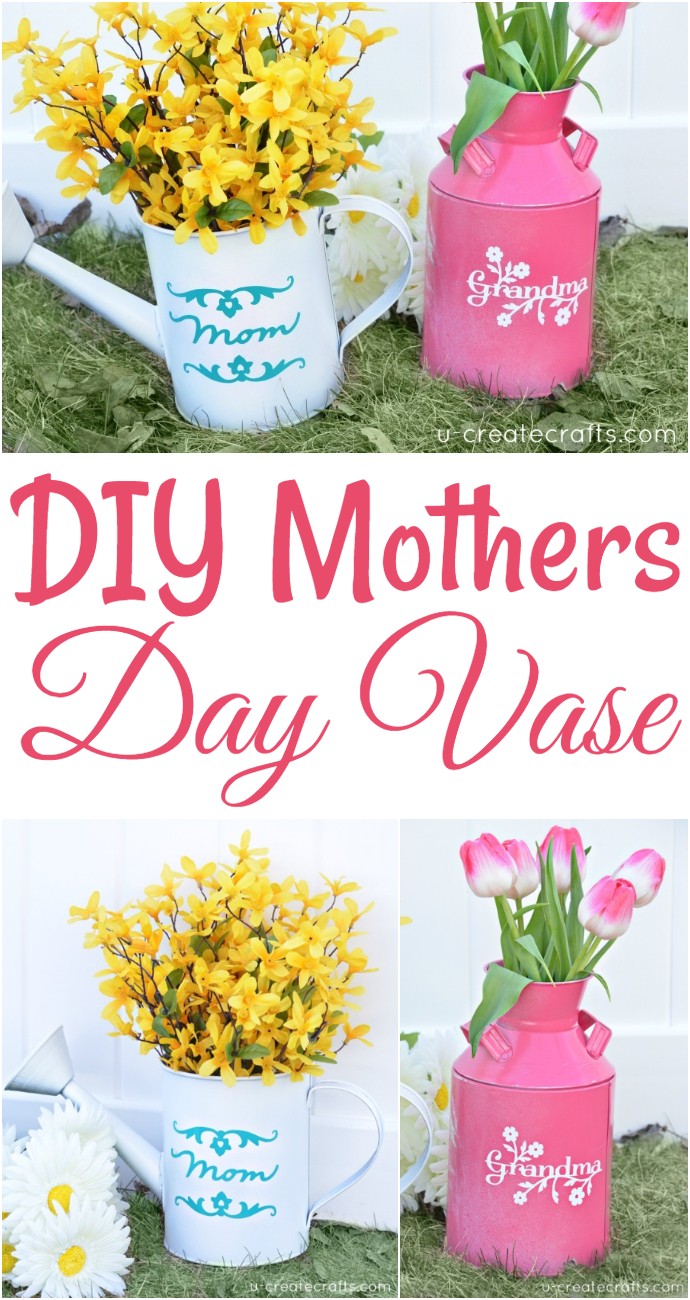 DIY Mothers Day Vase