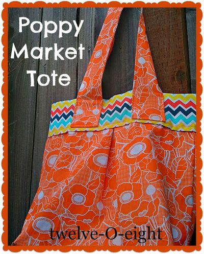 DIY Poppy Market Tote Idea