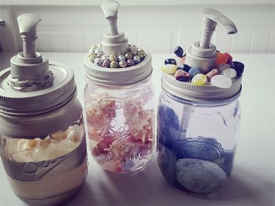 DIY Soap Dispenser Idea Using Mason Jars