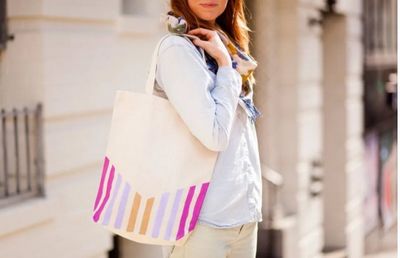 DIY Springy Market Tote Craft