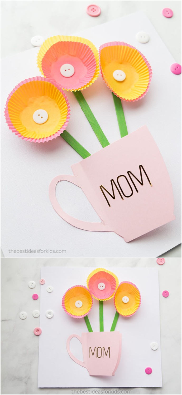 Handmade Mothers Day Card