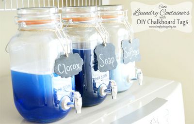 Make A Laundry DIY Soap Dispenser