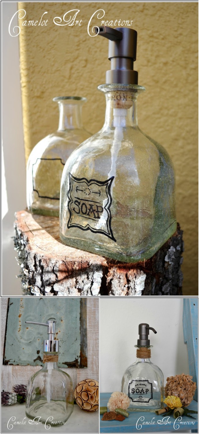 Patron Bottle Soap Dispenser