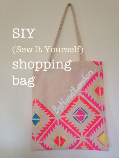 Sew It Yourself Shopping Tote Idea