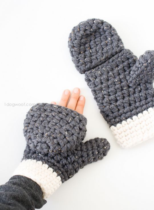 Millbrook Crochet Mittens