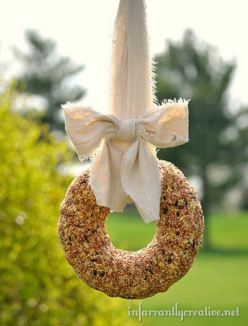 Bird Seed Wreath